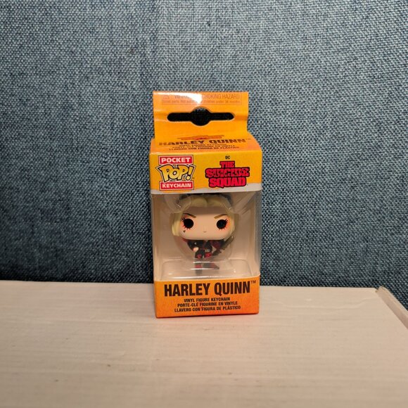 Funko Other - Harley Quinn Funko Pocket POP Keychain The Suicide Squad 2021 DC Comics in Box